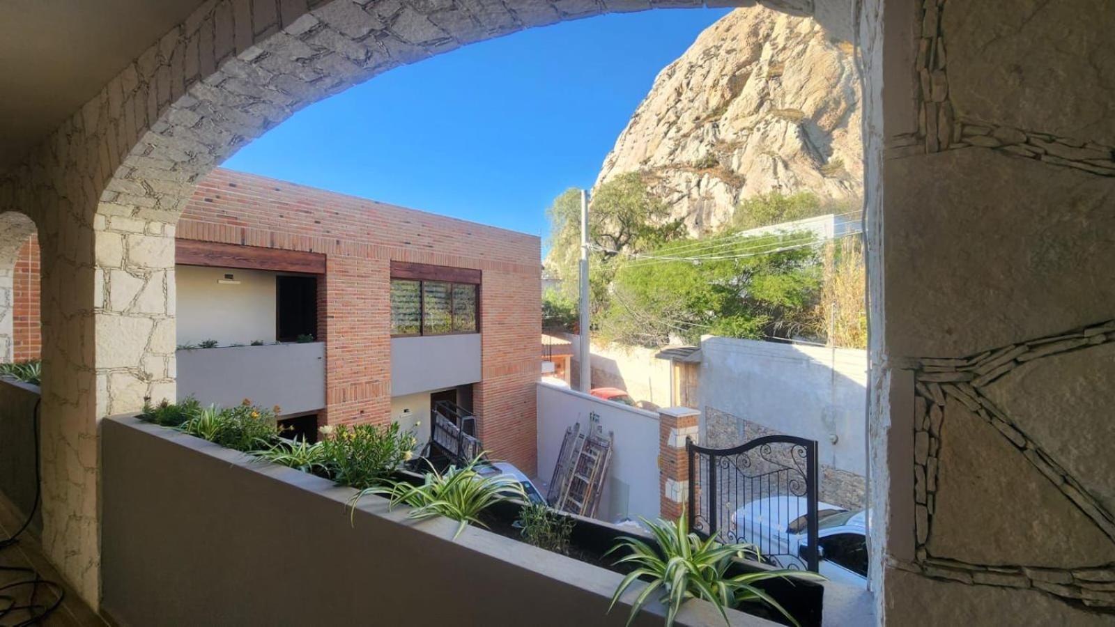 Hotel El Descanso Bernal Zewnętrze zdjęcie